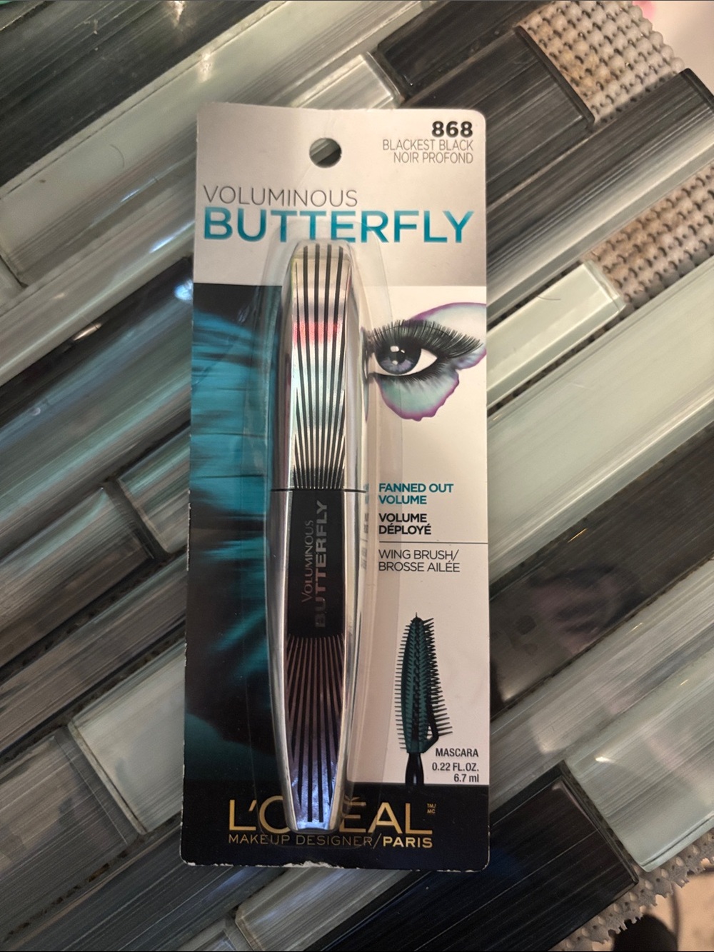 L'Oreal Voluminous Butterfly Mascara Blackest Black